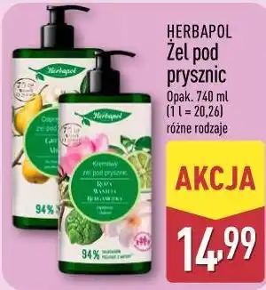 ALDI HERBAPOL Żel pod prysznic oferta