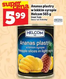 Topaz Ananas plastry w lekkim syropie oferta