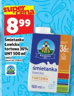Topaz Śmietanka Łowicka tortowa 36% UHT oferta