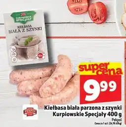 Topaz Kiełbasa biała parzona z szynki Kurpiowskie Specjały oferta
