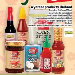 Topaz Wybrane produkty Unifood oferta