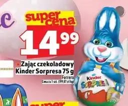 Topaz Zając czekoladowy Kinder Sorpresa oferta