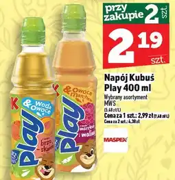 Topaz Napój Kubuś Play oferta