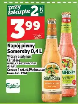 Topaz Napój piwny Somersby oferta