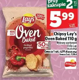 Topaz Chipsy Lay's Oven Baked oferta