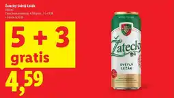 Lidl Žatecký Světlý Ležák oferta