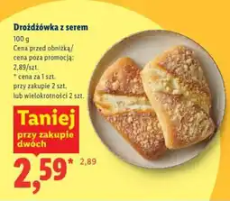 Lidl Drożdżówka z serem oferta