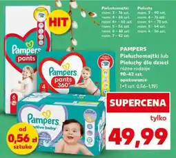 Kaufland PAMPERS Pieluchomajtki lub Pieluchy dla dzieci oferta