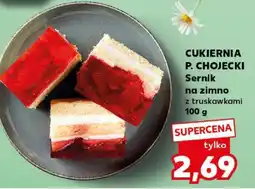 Kaufland Sernik na zimno z truskawkami 100 g oferta