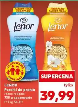Kaufland LENOR Perełki do prania oferta