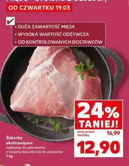 Kaufland Żeberka ekstra- mięsne oferta