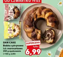 Kaufland DAN CAKE Babka cytrynowa lub marmurkowa oferta