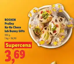 Lidl ROSHEN Praliny Ko-Ko Choco lub Bunny Gifts oferta
