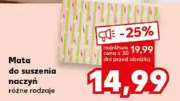 Kaufland Mata do suszenia naczyń oferta
