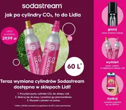Lidl Sodastream wymiana cylindrów CO2 oferta