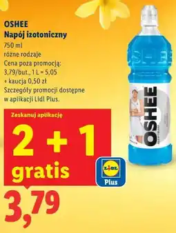 Lidl OSHEE Nap3j izotoniczny oferta