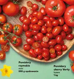 Kaufland Pomidory rzymskie mini 500 g opakowanie oferta