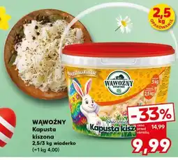 Kaufland WĄWOŹNY Kapusta kiszona oferta