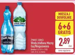 ALDI Żywiec Zdrój Woda źródlana Mocny Gaz/Niegazowana oferta