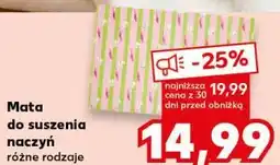Kaufland Mata do suszenia naczyń oferta