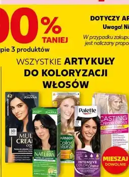 Kaufland WSZYSTKIE ARTYKUŁY DO KOLORYZACJI WŁOSÓW oferta