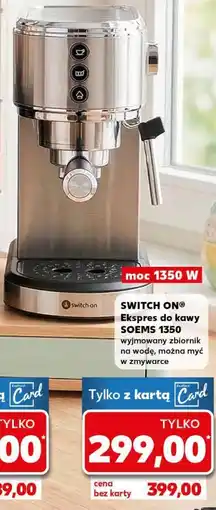 Kaufland SWITCH ON Ekspres do kawy SOEMS 1350 oferta