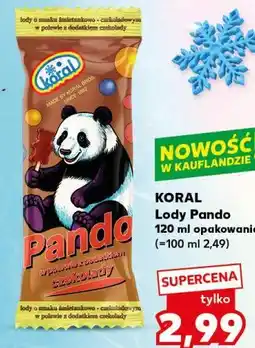 Kaufland KORAL Lody Pando oferta