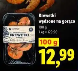 Lidl Krewetki wędzone na gorąco oferta