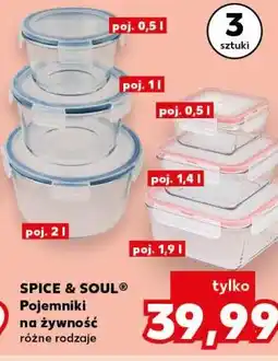 Kaufland SPICE & SOUL Pojemniki na żywność oferta