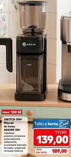 Kaufland SWITCH ON Młynek do kawy SOKSM 150 oferta