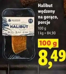 Lidl Halibut wędzony na gorąco, porcje oferta