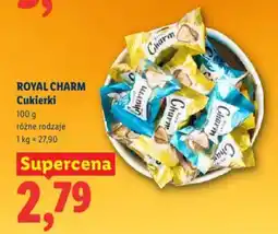 Lidl Royal charm cukierki oferta