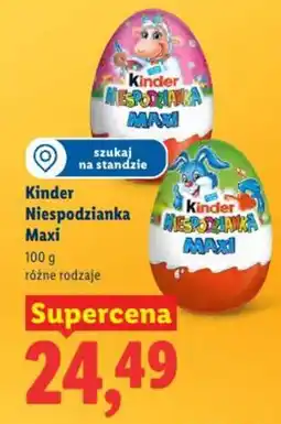 Lidl Kinder niespodzianka maxi oferta