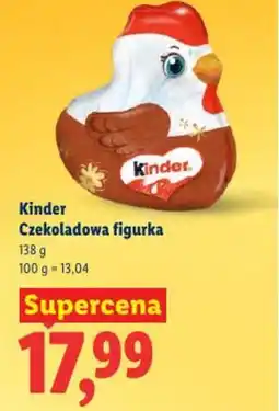 Lidl Kinder Czekoladowa figurka oferta