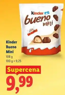 Lidl Kinder bueno mini oferta