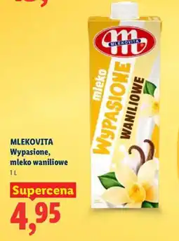Lidl Mleko wypasione, waniliowe oferta