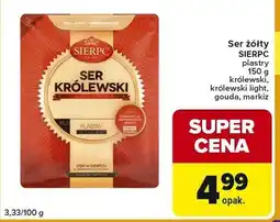 Globi Ser żółty królewski, królewski light, gouda, marbiz oferta