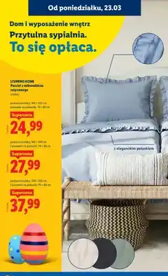 Lidl Pościel z mikrowłókna satynowego 220x200cm oferta