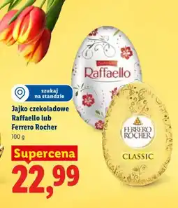 Lidl Jajko czekoladowe Raffaello lub Ferrero Rocher oferta