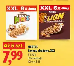 Lidl Batony zbożowe, XXL - Lion Breakfast Cereal oferta