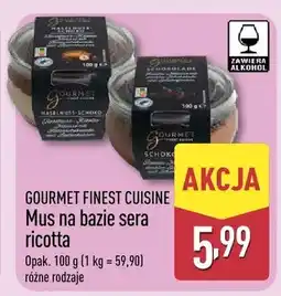 ALDI Mus na bazie sera ricotta różne rodzaje oferta