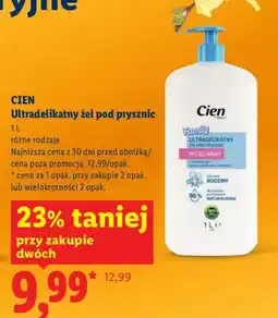 Lidl Ultradelikatny żel pod prysznic oferta