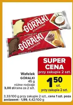 Carrefour Express Wafelek różne rodzaje oferta