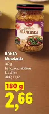 Lidl Musztarda francuska oferta