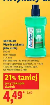 Lidl Płyn do płukania jamy ustnej oferta