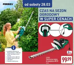 ALDI Nożyce elektryczne do żywopłotu 600 W oferta