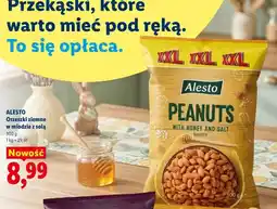 Lidl Orzeszki ziemne w miodzie z solą oferta