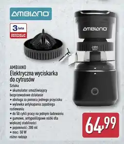 ALDI Elektryczna wyciskarka do cytrusów oferta