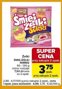 Carrefour Express Żelki różne rodzaje oferta