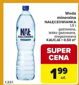 Carrefour Express Woda mineralna gazowana, lekko gazowana, niegazowana oferta